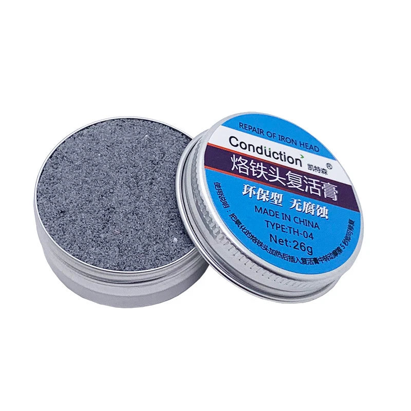 Soldering Iron Tip Resurrection Paste | Oxide Remover 8/16/26g Soldering Tip Cleaner Peaceful Pleasures Health and Wellness 26g