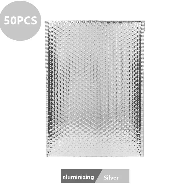 Silvery Bubble Envelope Shipping Packaging Supplies Packing Bag Bags