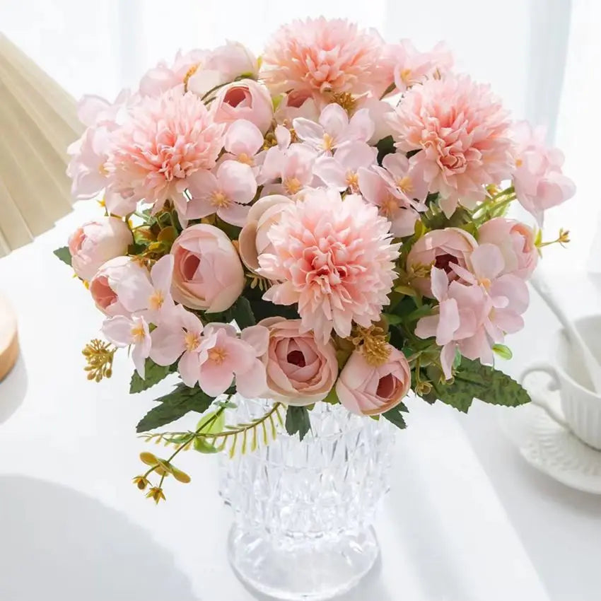 Artificial Silk Hydrangea Ball Flowers – Wedding & Home Decor