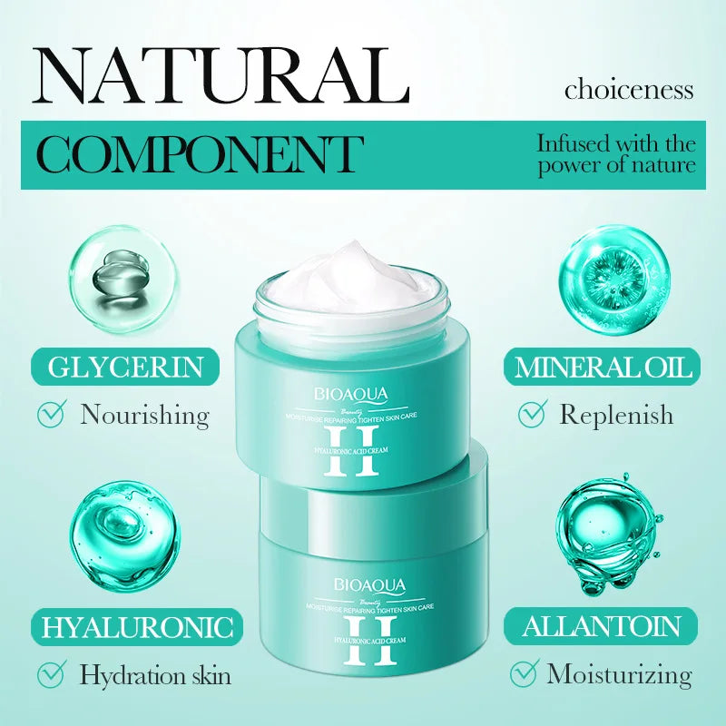 BIOAQUA Hyaluronic Acid Face & Eye Cream Set | 2pc Moisturizer