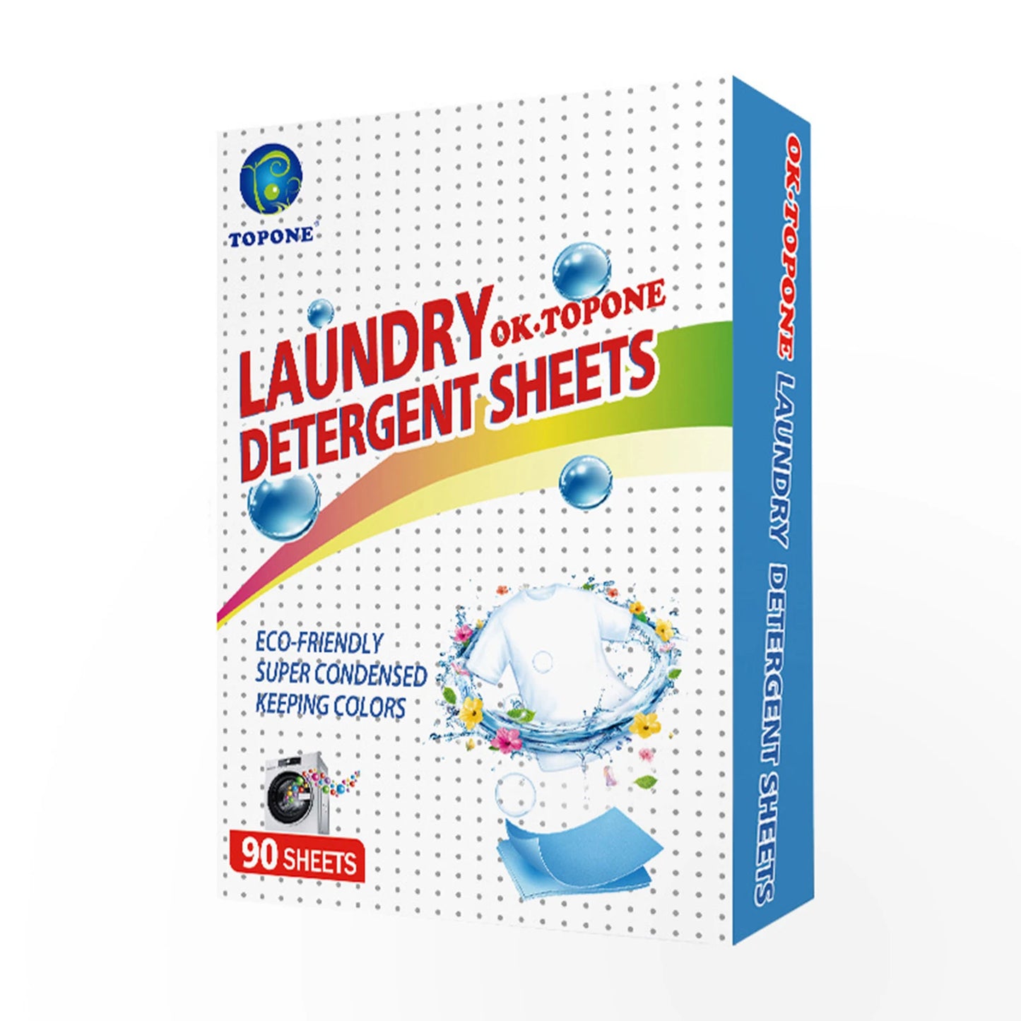 90 pcs Washer Sheets Detergent Laundry Sheets Eco-Friendly Laundry Soap No Waste Laundry Detergent Stain Remover Liquid Peaceful Pleasures Health and Wellness 1PC