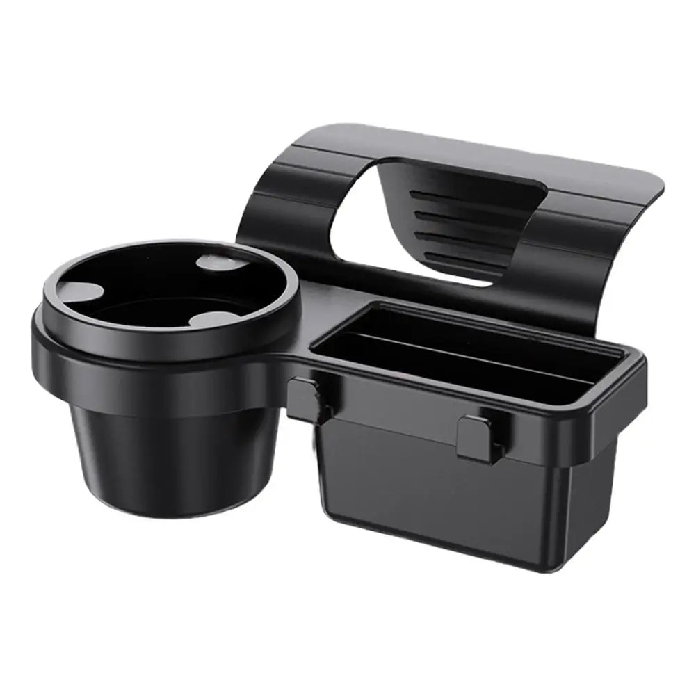 Car Window Hanging Storage Rack – Phone Holder & Cup Mount