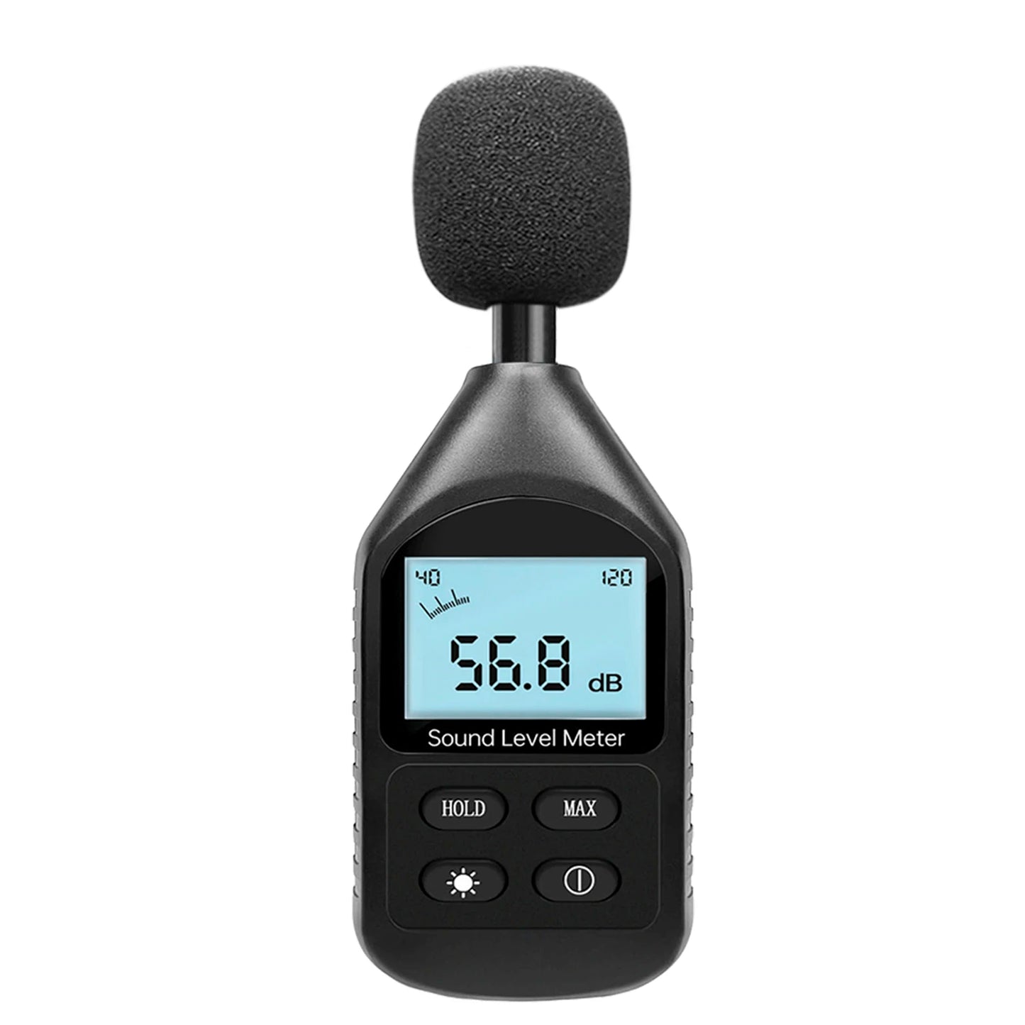 Digital Sound Level Meter 30~130dB Mini Noise Measuring Instrument db Meter Decibel Monitor Audio Noise Tester Peaceful Pleasures Health and Wellness JD-105