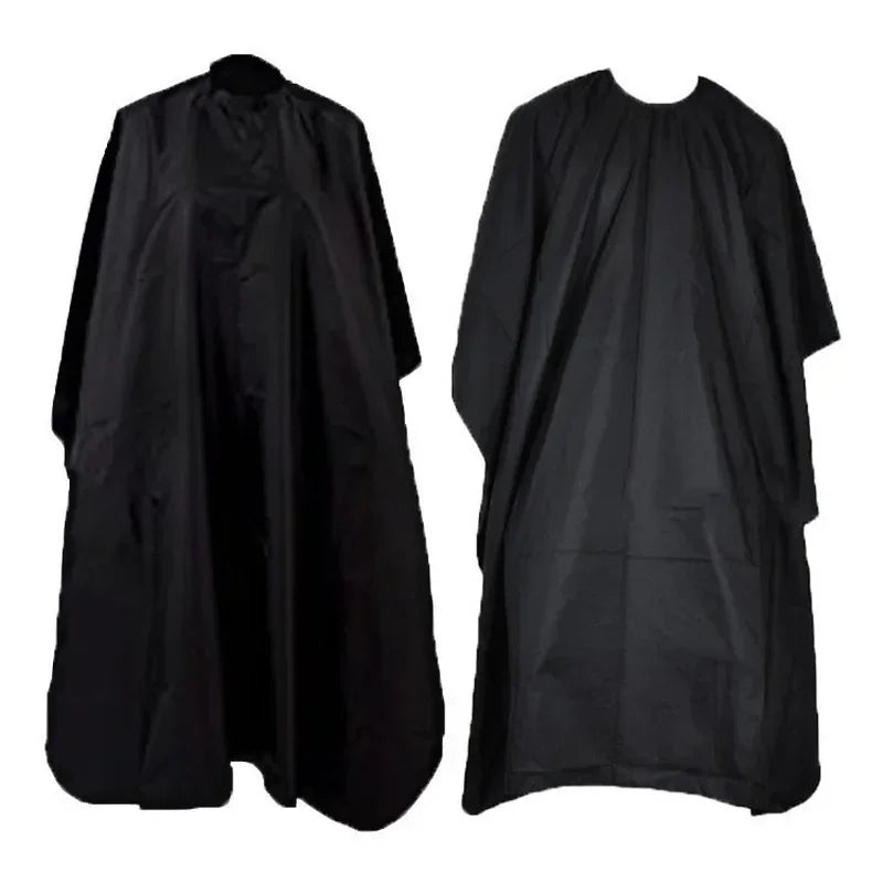 Black Hairdressing Cape Professional Hair- Salon Barber Cloth Wrap Protect Gown Apron Waterproof Cutting Gown Hair Cloth Wrap Peaceful Pleasures Health and Wellness