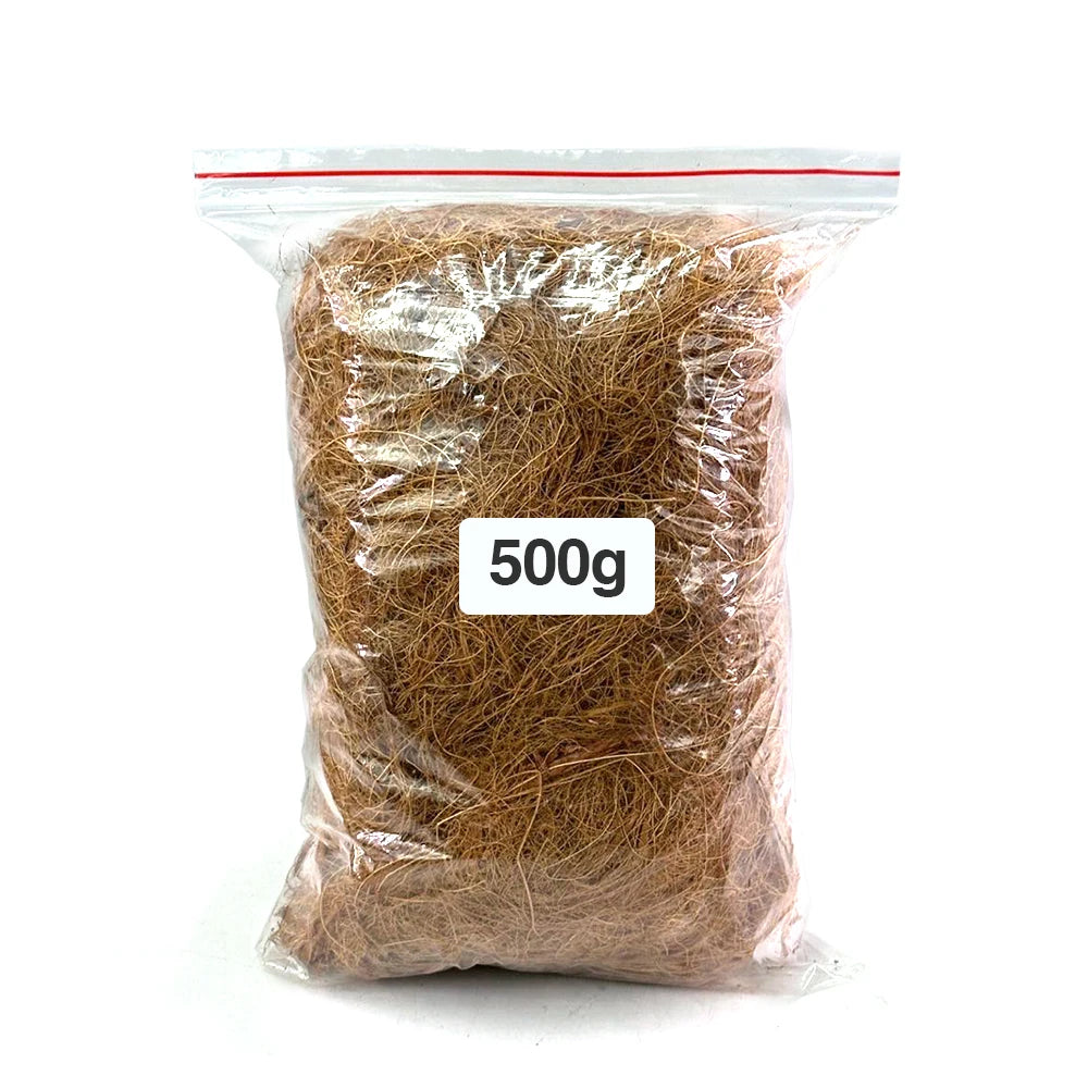 Natural Coconut Husk Fiber 50g–500g | Plants & Reptile Bedding