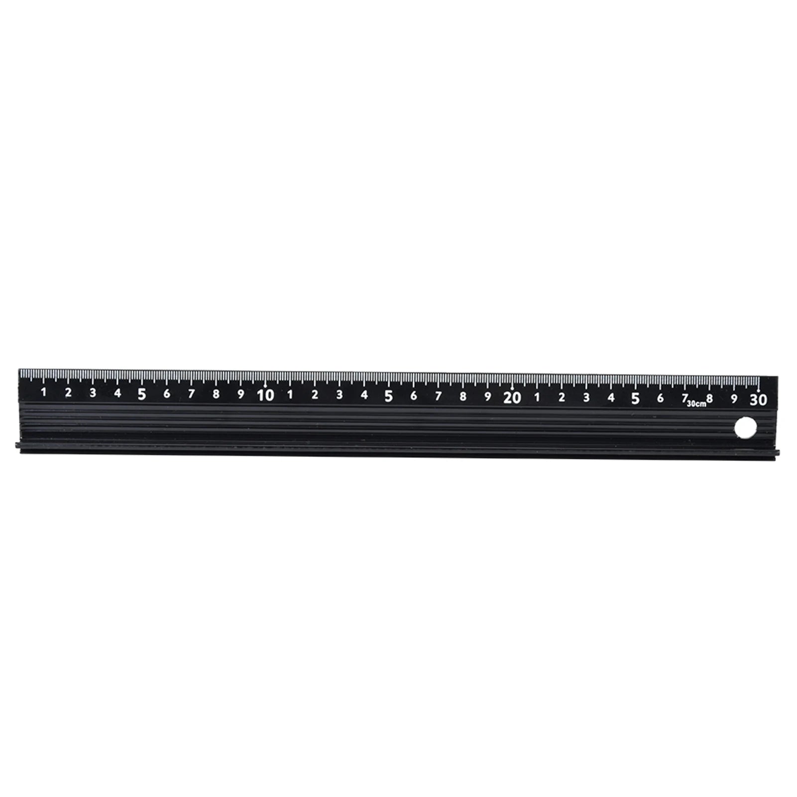 Cutting Ruler L Type Aluminum Alloy Measuring Tool Hardware Accessory for Length Measurement Cutting Ruler Measuring Tool Ruler Peaceful Pleasures Health and Wellness 30cm China Mainland
