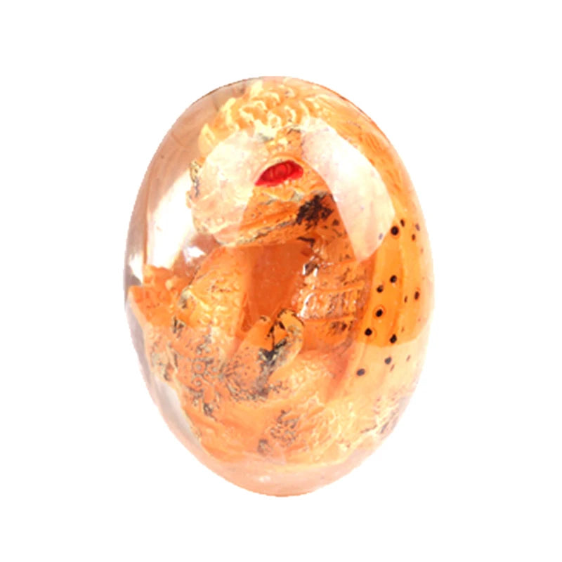 Crystal Lava Dragon Egg Resin Sculpture | Fantasy Collectible