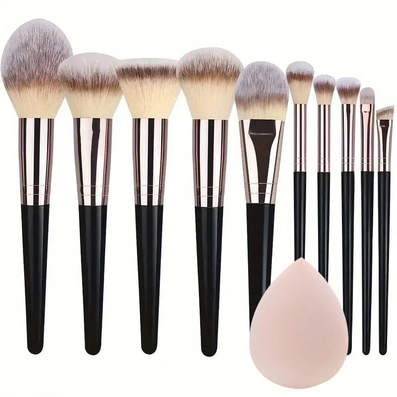 RUNTOIN Makeup Brush Set 3-20PCS – Foundation, Blush & Eye