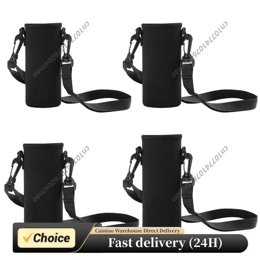 Simple Insulation Bottle Cover Foldable Heat-Insulating Tumbler Sleeve Drinking Water Bottle Covers for Outdoor Travel Camping Peaceful Pleasures Health and Wellness