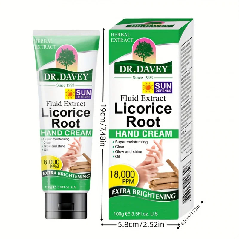 Licorice Hand CreamHand CreamMoisturizing Refreshing Non-Greasy Hydrating Hand Cream for Men and Women All Seasons Hand Care，Sui Peaceful Pleasures Health and Wellness