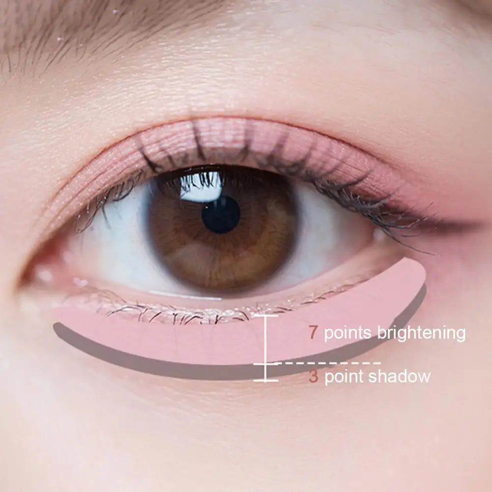 Double-Ended Silkworm Eyeliner & Under-Eye Highlighter Pen with Brush Peaceful Pleasures Health and Wellness