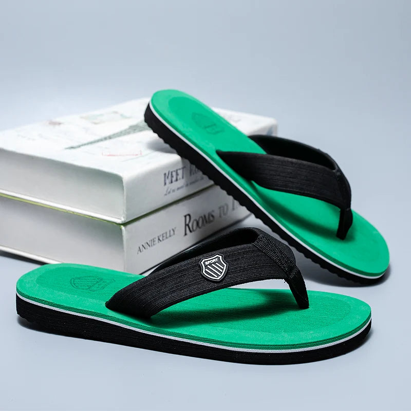 Men's EVA Flip Flops – Non-Slip Beach & Indoor Slippers