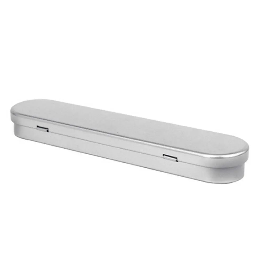 Supplies Multifunction Stationery Storage Box Flip box Student Tin Box Fountain Pen Box Metal Pencil Case Iron Pencil Case Peaceful Pleasures Health and Wellness