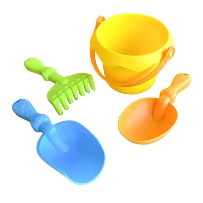 Kids Sand & Water Play Bucket Set | 4 or 8 Pcs Summer Toy