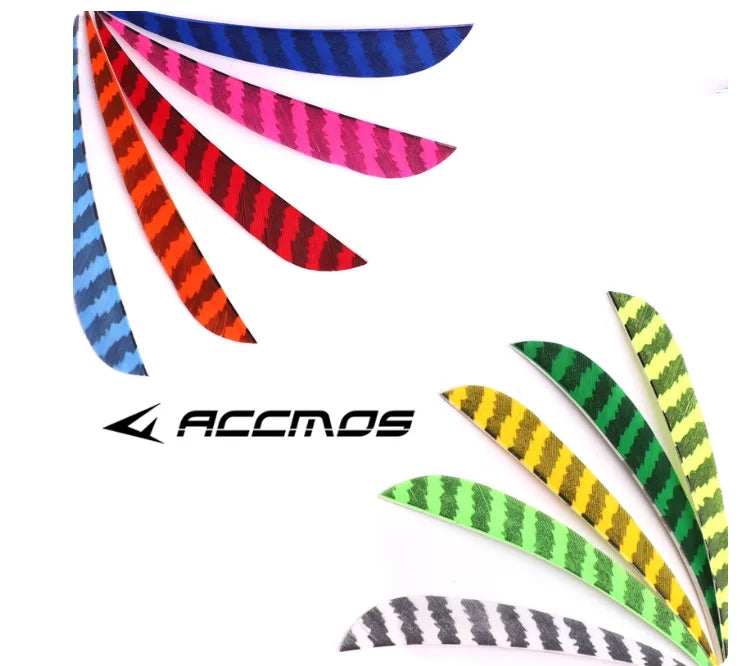 5-Inch Turkey Feather Arrow Fletchings Natural DIY Archery