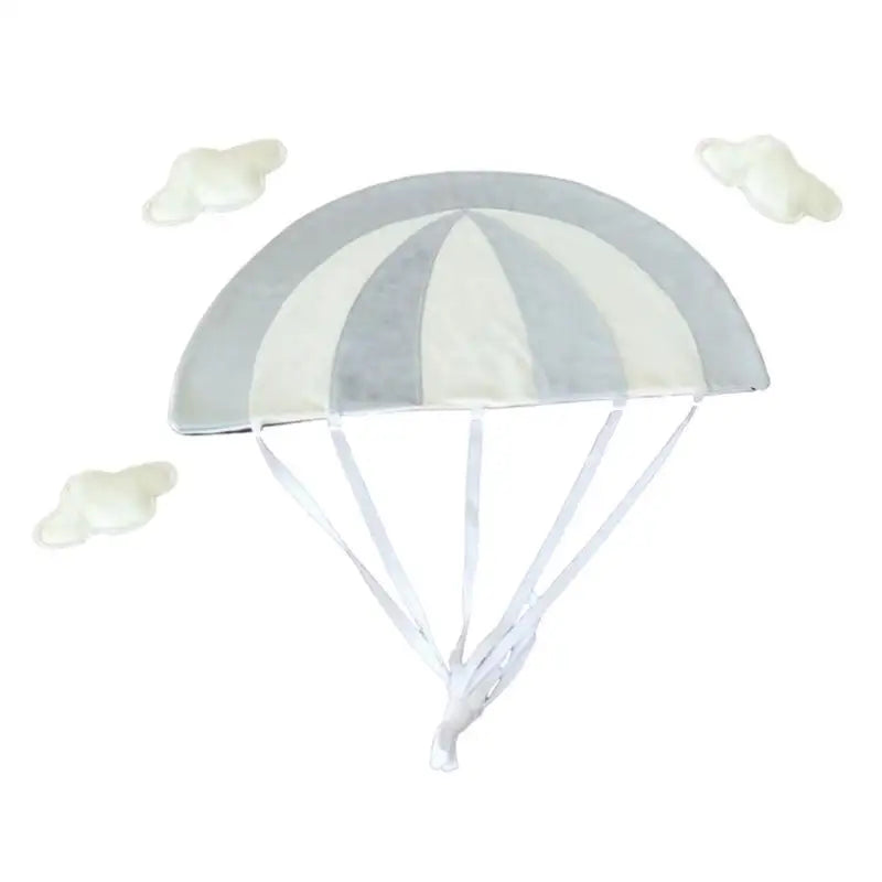 Newborn Cloud Parachute Photo Props Set | Baby Shower Gift