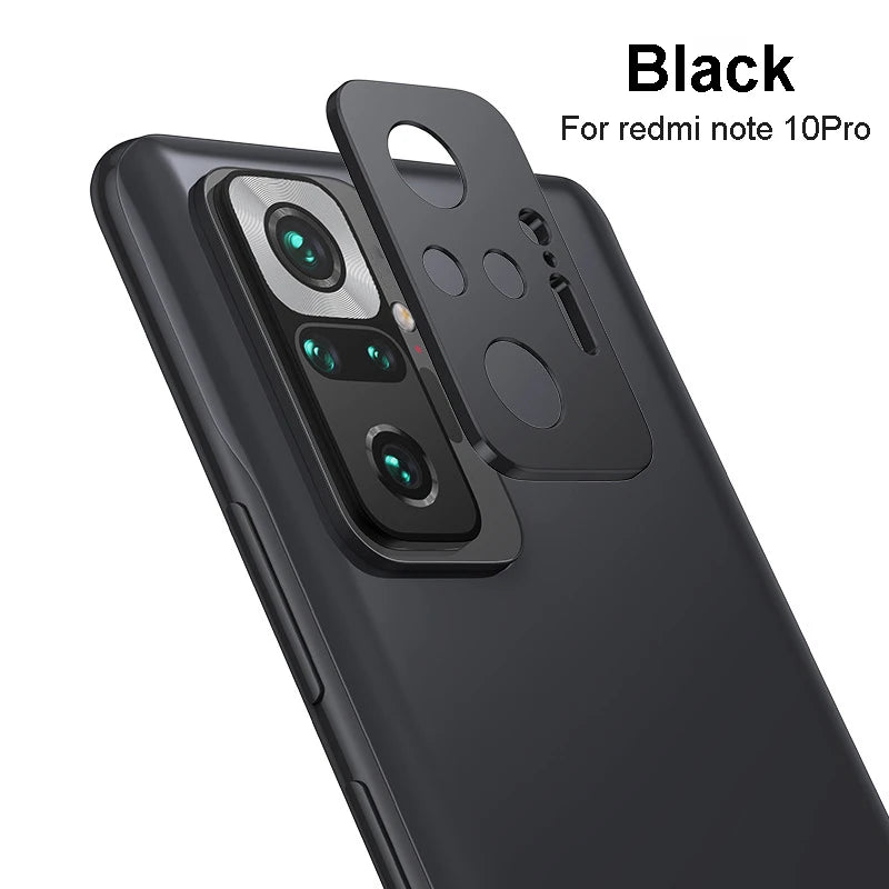For xiaomi redmi note 10 pro Camera Lens Protector Accessories Cell Phone Protectors screen protector camera protective film Peaceful Pleasures Health and Wellness Black for note10Pro