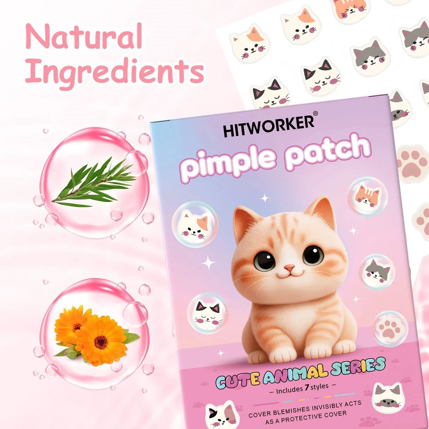 Hydrocolloid Acne Patches – Invisible & Waterproof | All Skin Types