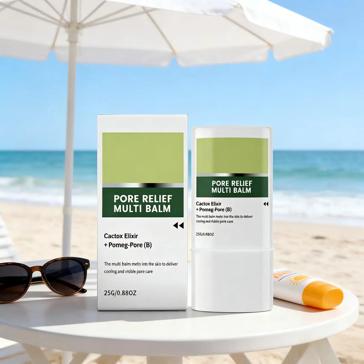 Pore Relief Multi Balm Stick for Moisturizing and Tightening Peaceful Pleasures Health and Wellness