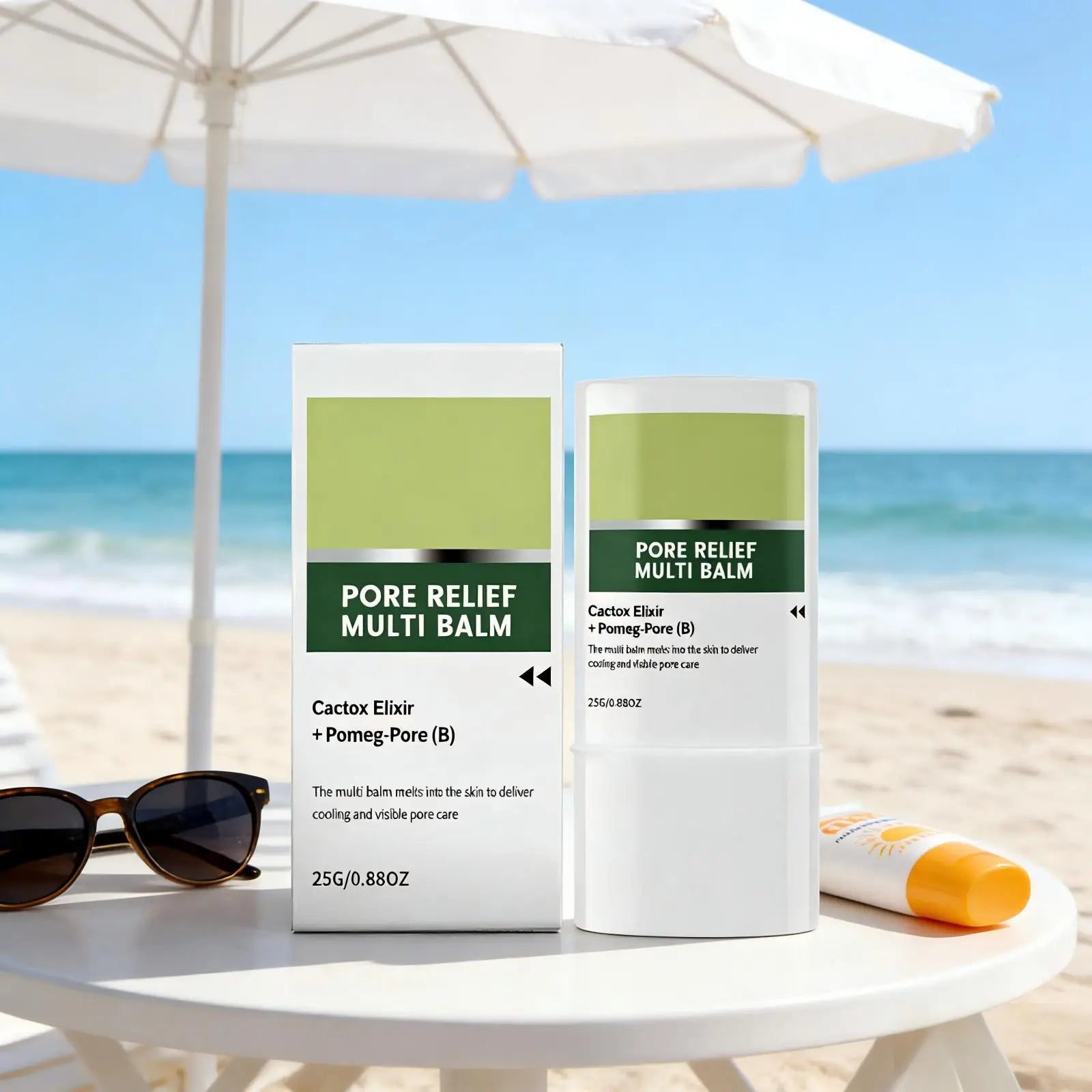Pore Relief Multi Balm Stick for Moisturizing and Tightening Peaceful Pleasures Health and Wellness