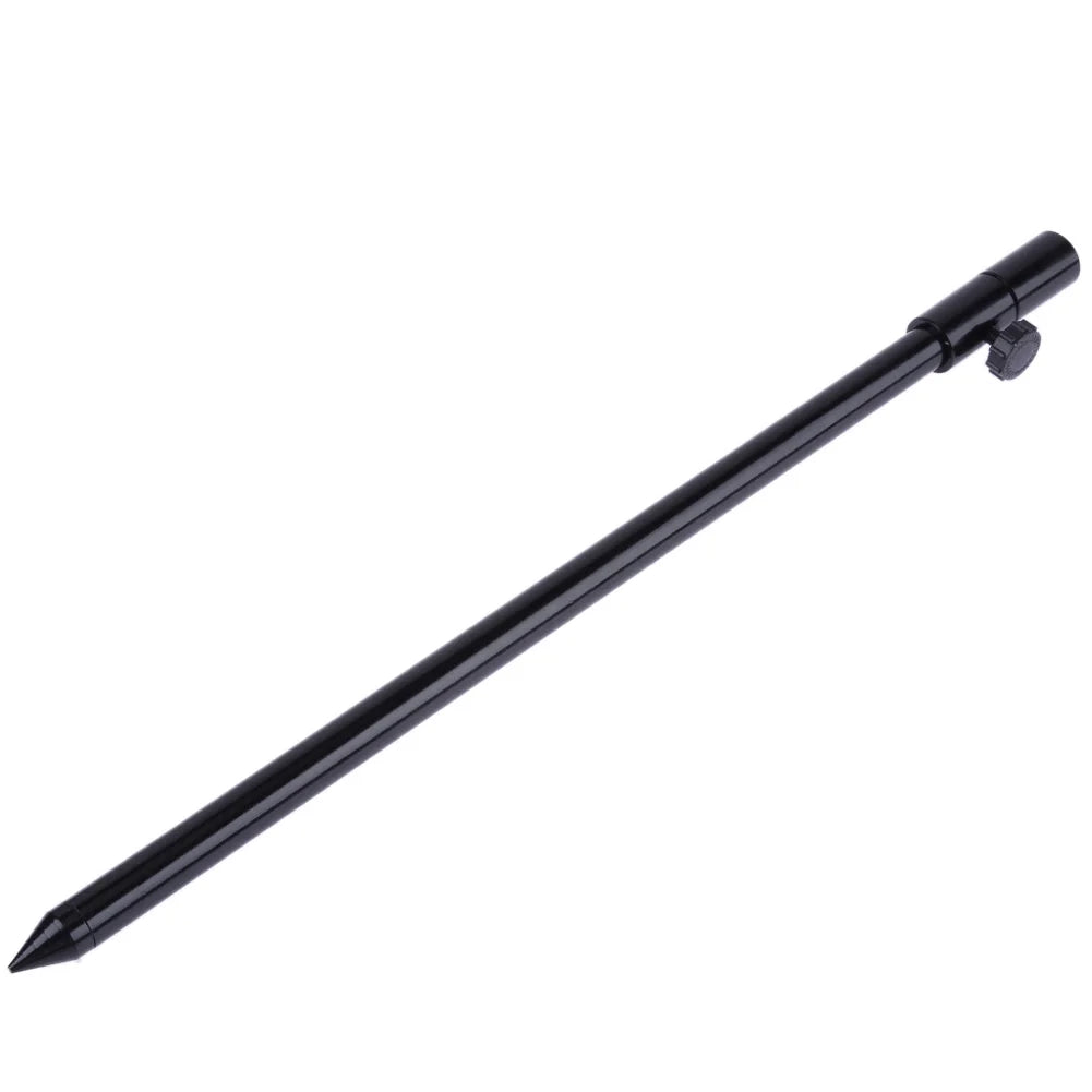 Carp Fishing Bankstick Adjustable Bite Alarm Bank Stick Extension Rod Black Peaceful Pleasures Health and Wellness