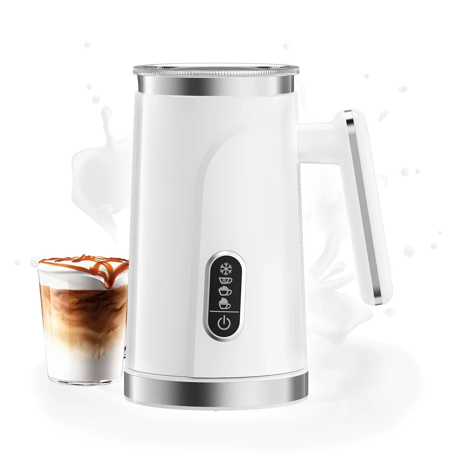 BioloMix 4-in-1 Automatic Milk Frother & Warmer 500W Milk Frother Peaceful Pleasures Health and Wellness