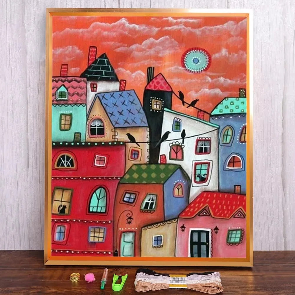 Chic Unframed Canvas Art Print | Modern Wall Decor Gift