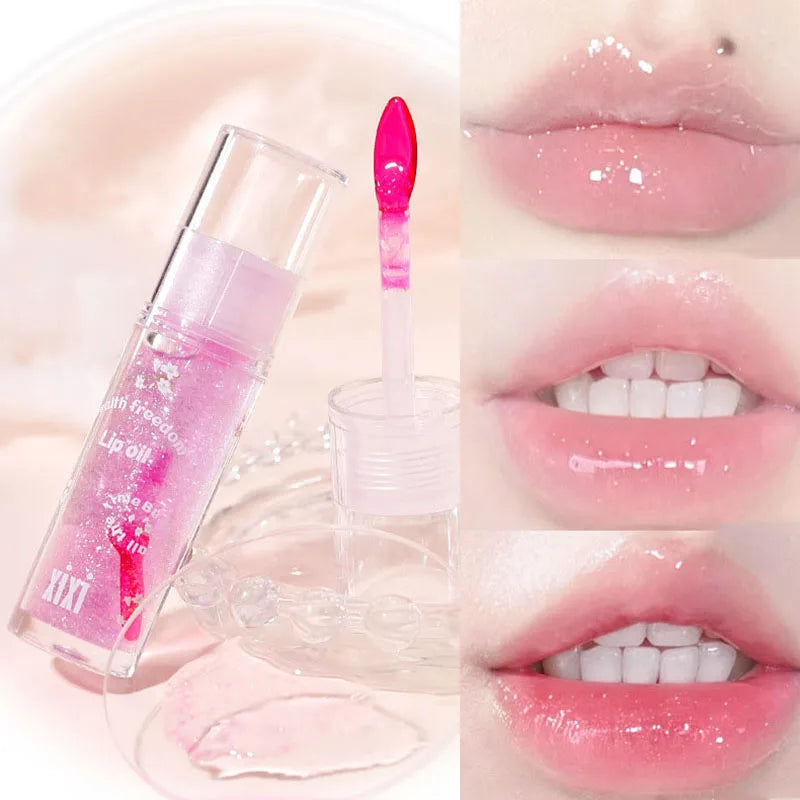 Crystal Glitter Lip Gloss | Color-Changing K-Beauty Glaze