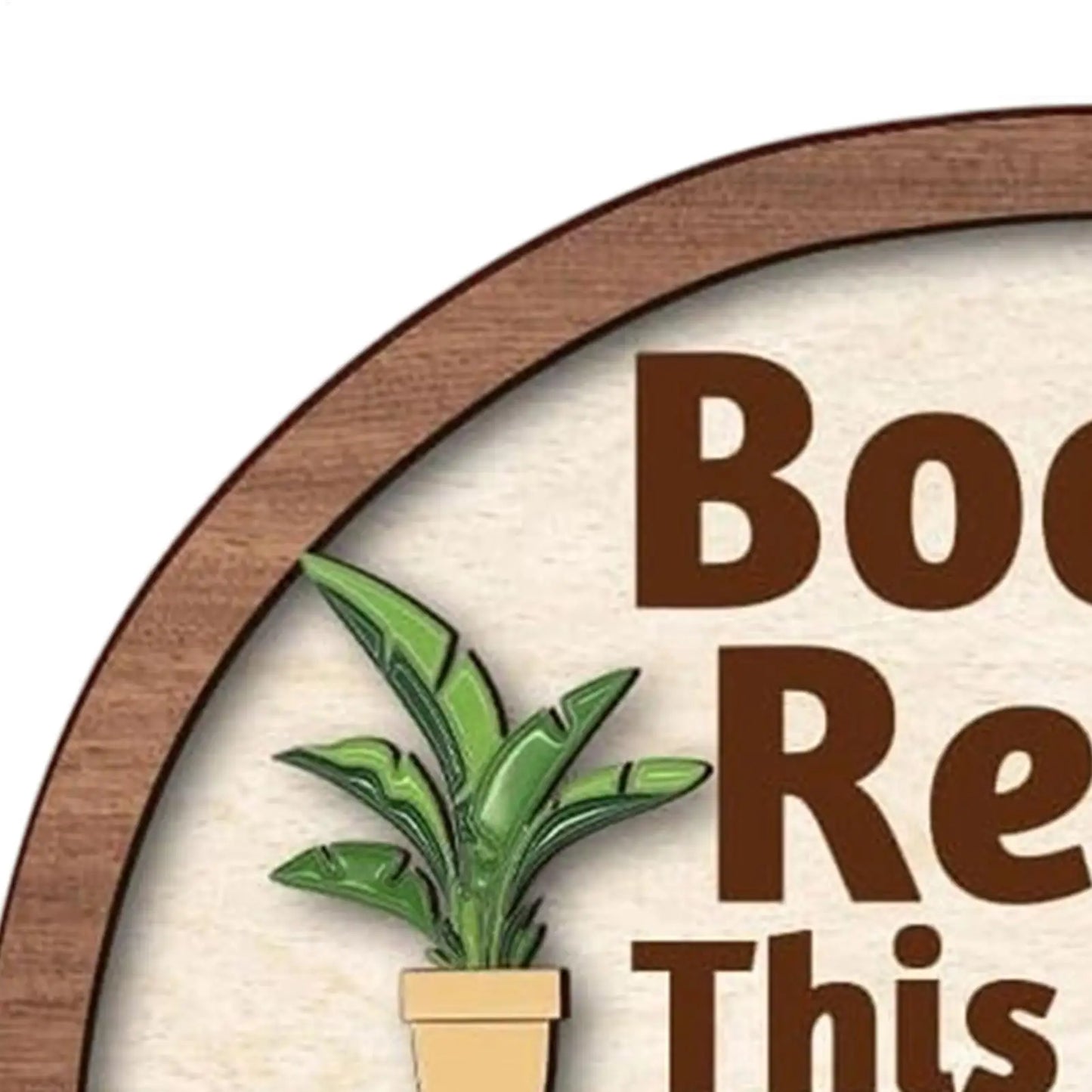 Books Read This Year Wooden Counter Sign | Tabletop Decor