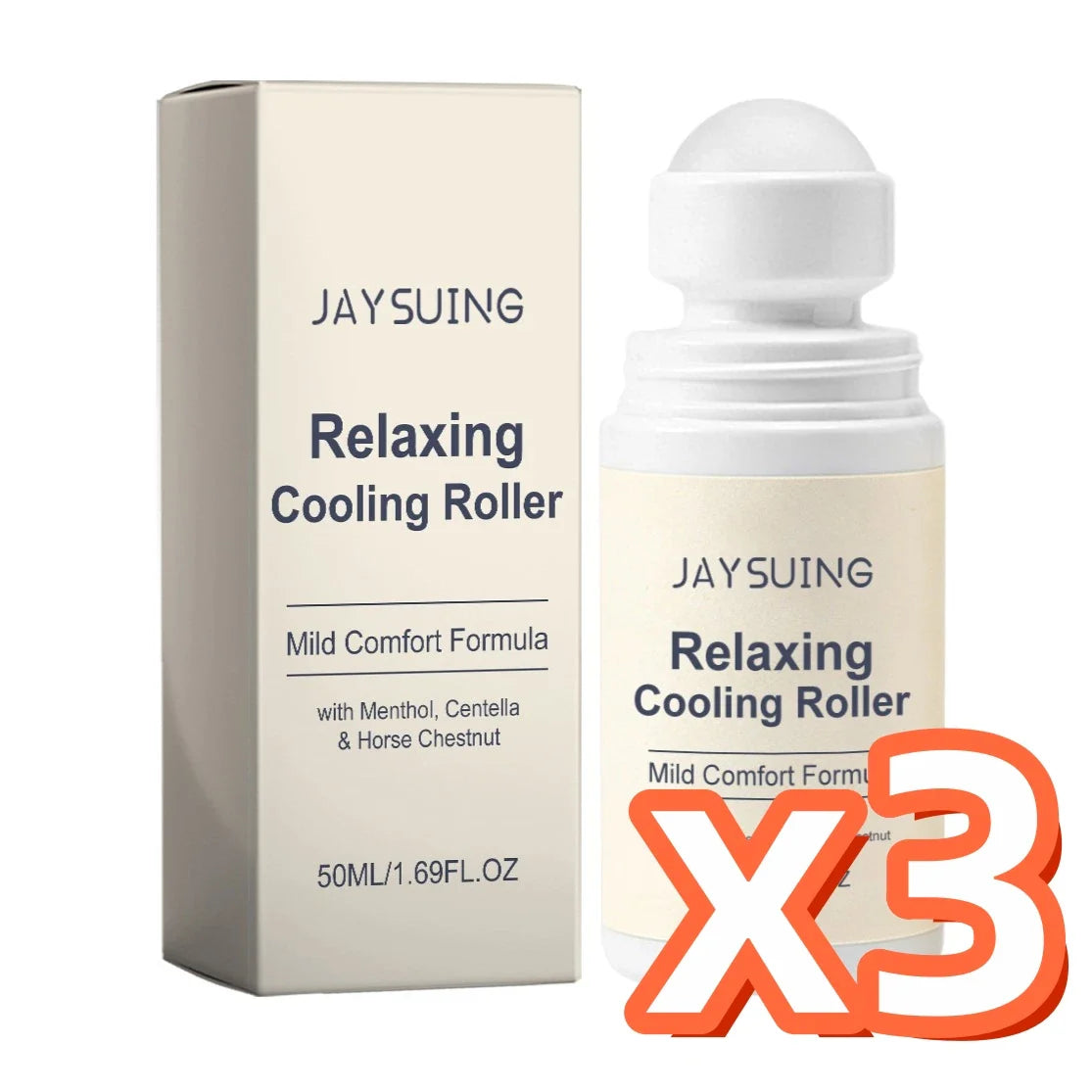 Centella Asiatica Cooling Roll-On Serum – Calm & De-Puff Skin