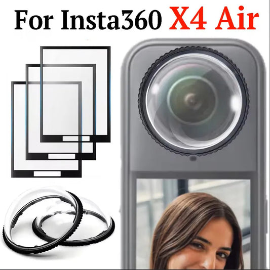 Rotating Tempered Glass Lens Protector for Insta360 X4 Air Camera Lens Protector Oasis Select
