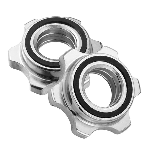 2pcs Anti-Slip Weight Lifting Nut Dumbbell Nut Handbell Bar Clip Lock Screw Nut Dumbells Bar Nut Dumbells Bar Collar Screw Peaceful Pleasures Health and Wellness Default Title