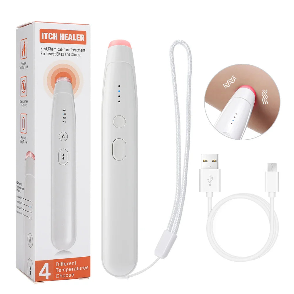 Rechargeable Insect Bite Soothing Heat Pen | 4 Temp Settings
