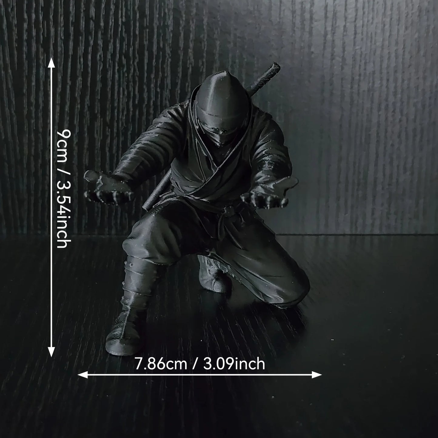 1/2 Pack Can Accommodate Ballpoint Pens, Fountain Pens, Pencils, and Various Stationery Items. the Ninja-Style Pen Holder Is Unique, Cool, and Creative, Perfect for Adding a Touch of Fashion to Your Desk. It Is an Ideal Gift Peaceful Pleasures Health and Wellness