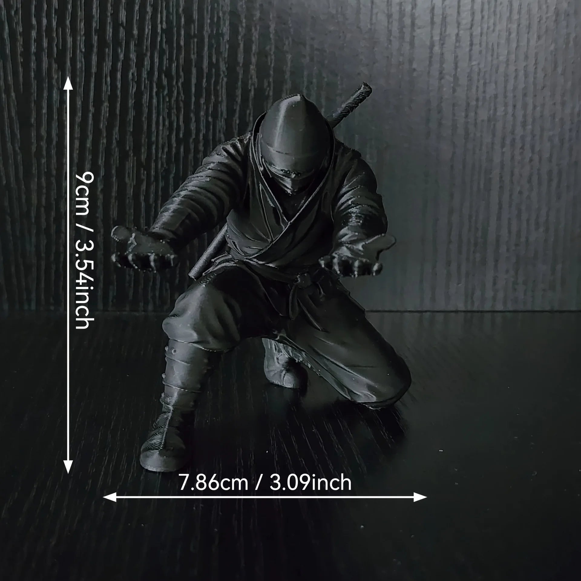 1/2 Pack Can Accommodate Ballpoint Pens, Fountain Pens, Pencils, and Various Stationery Items. the Ninja-Style Pen Holder Is Unique, Cool, and Creative, Perfect for Adding a Touch of Fashion to Your Desk. It Is an Ideal Gift Peaceful Pleasures Health and Wellness