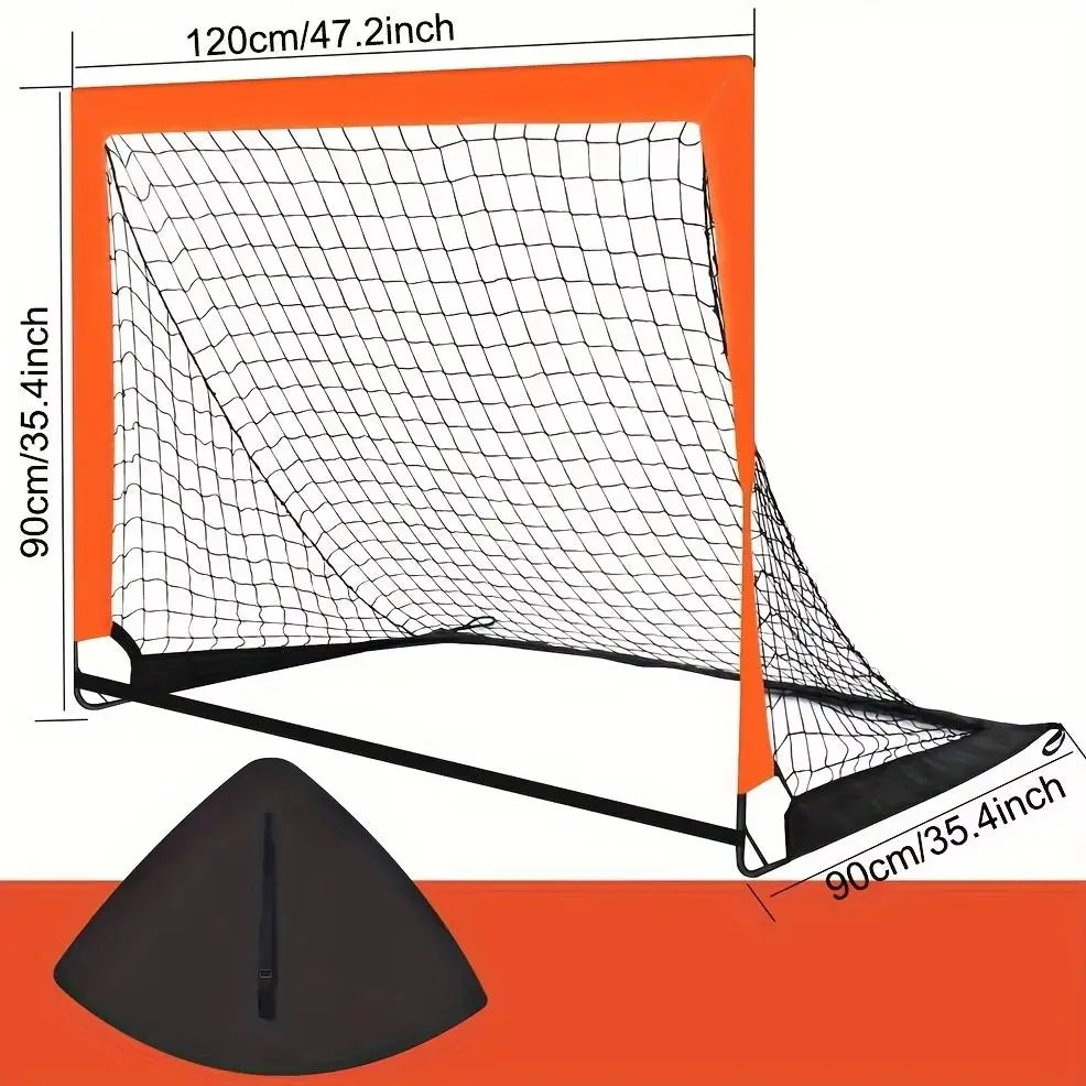 Portable Pop-Up Soccer Goal – Foldable Mini Football Net