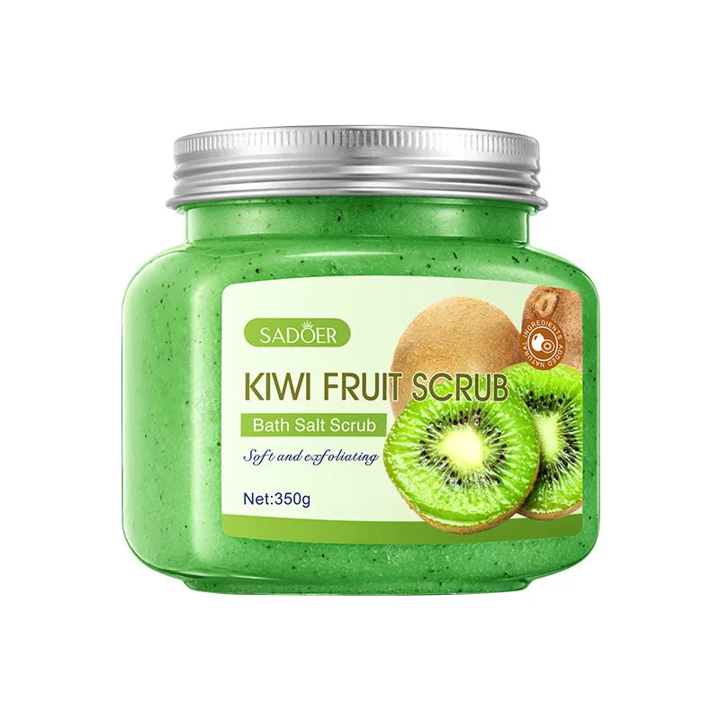 SADOER Fruit Bath Salt Scrub 350g – Exfoliate & Moisturize