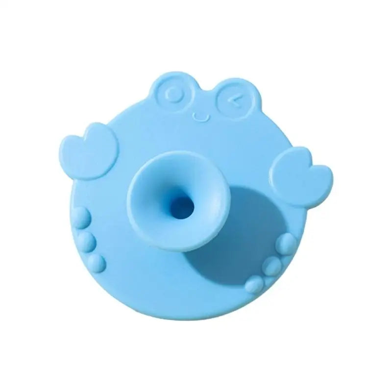 Baby Silicone Bath Brush – Cartoon, Gentle & Safe for Infants