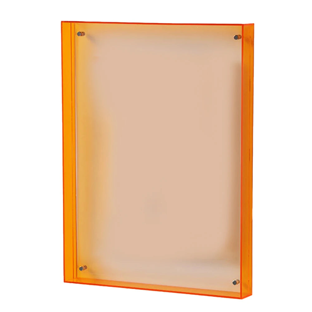 Acrylic Transparent Photo Picture Frame Diy Poster Hanging Wall Decor