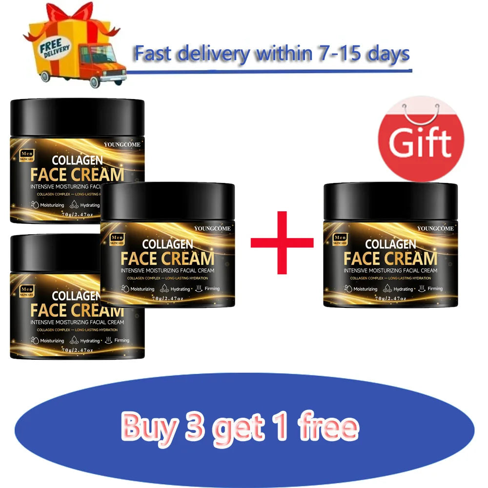 Men's Retinol Collagen Face Cream – Anti-Aging & Moisturizer