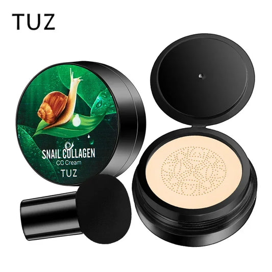 Snail Collagen BB CC Air Cushion Foundation & Concealer Air Cushion Foundation Peaceful Pleasures Health and Wellness
