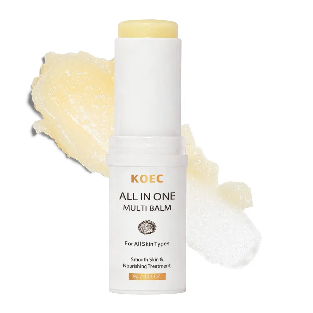 White Truffle Multi Balm Stick & PDRN Pink Collagen Volume Serum Stick Moisturizing Glowy Fade Fine Lines Finish Solid Skincare Peaceful Pleasures Health and Wellness