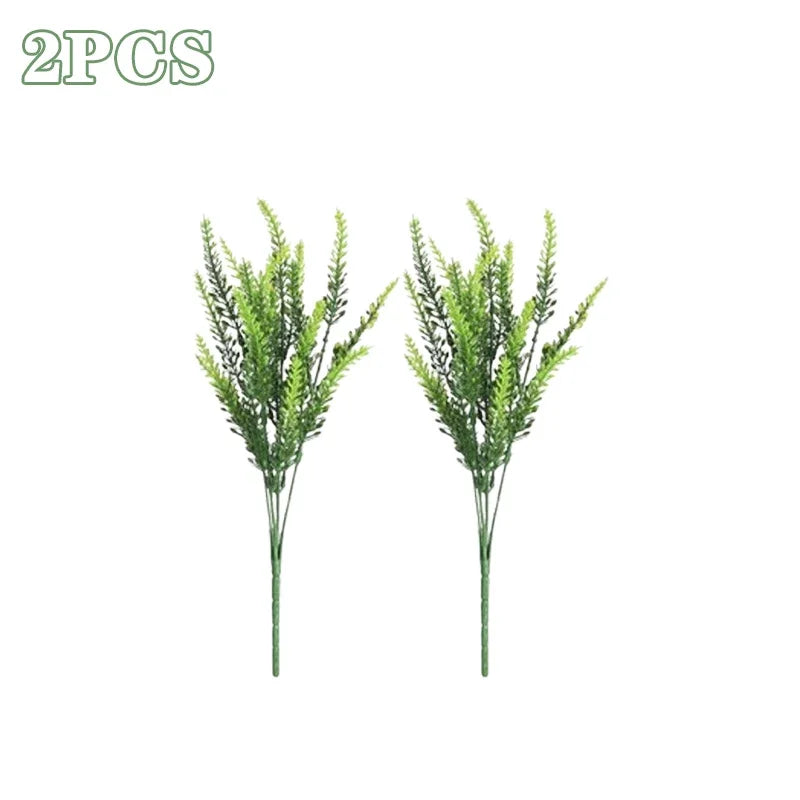UV Resistant Lavender Artificial Flowers | Outdoor Garden Decor