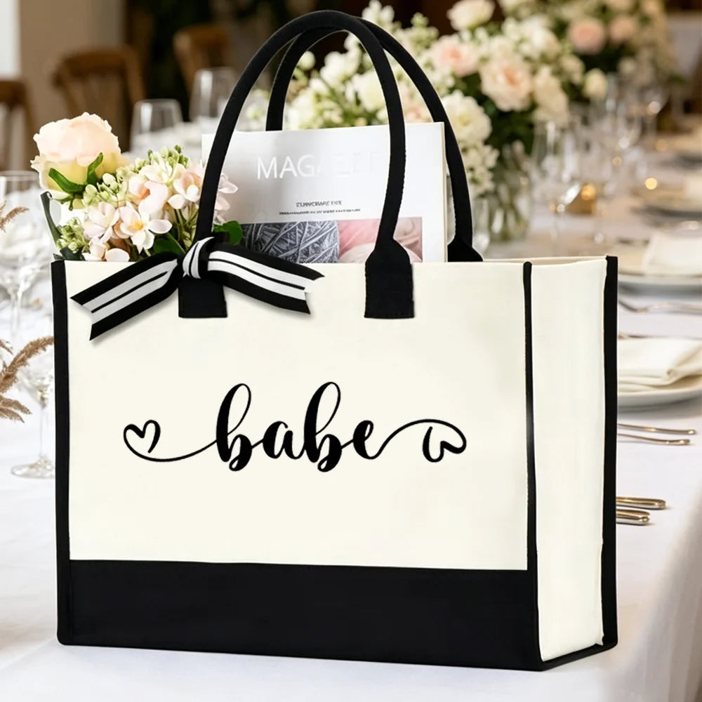 Future Mrs Canvas Tote Bag | Bridal Shower Bachelorette Gift Bridal Canvas Tote Bag Peaceful Pleasures Health and Wellness