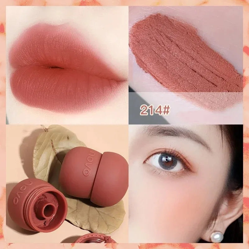 Velvet Matte Lip Mud | Berry Wine Korean Lipstick & Lip Tint