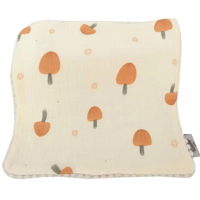 Cartoon Baby Saliva Towel – Soft Cotton Face Cloth 30×30cm