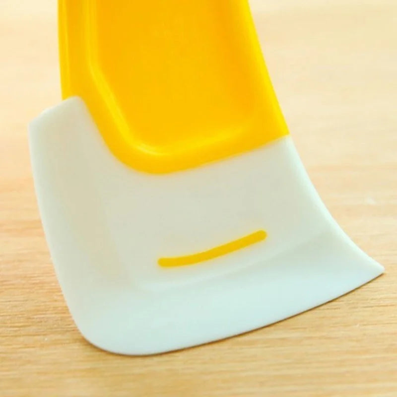 1/2/3Pcs Kitchen Scraper Oil Stain Cleaning Silicone Spatula Cake Baking Pastry Gadgets Dirty Pan Pot Dishes Cleaner Tools Peaceful Pleasures Health and Wellness