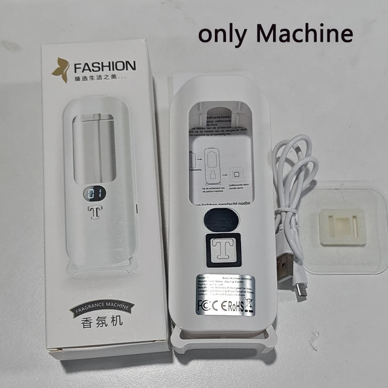 Automatic Aromatherapy Machine And Air Humidifier With Digital Display And Colored Lights -Machine Office Home, And Bathroom Peaceful Pleasures Health and Wellness only Machine