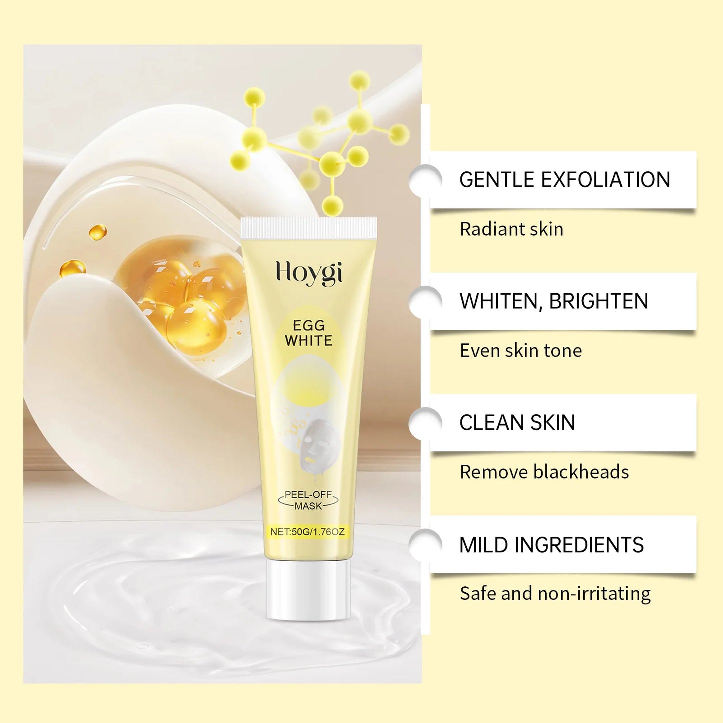 Peel off Mask Pore Cleansing Oil Control Skin Rejuvenation Brightening Spot Moisturizing Blackhead Removal Facial Tear off Mask Peaceful Pleasures Health and Wellness