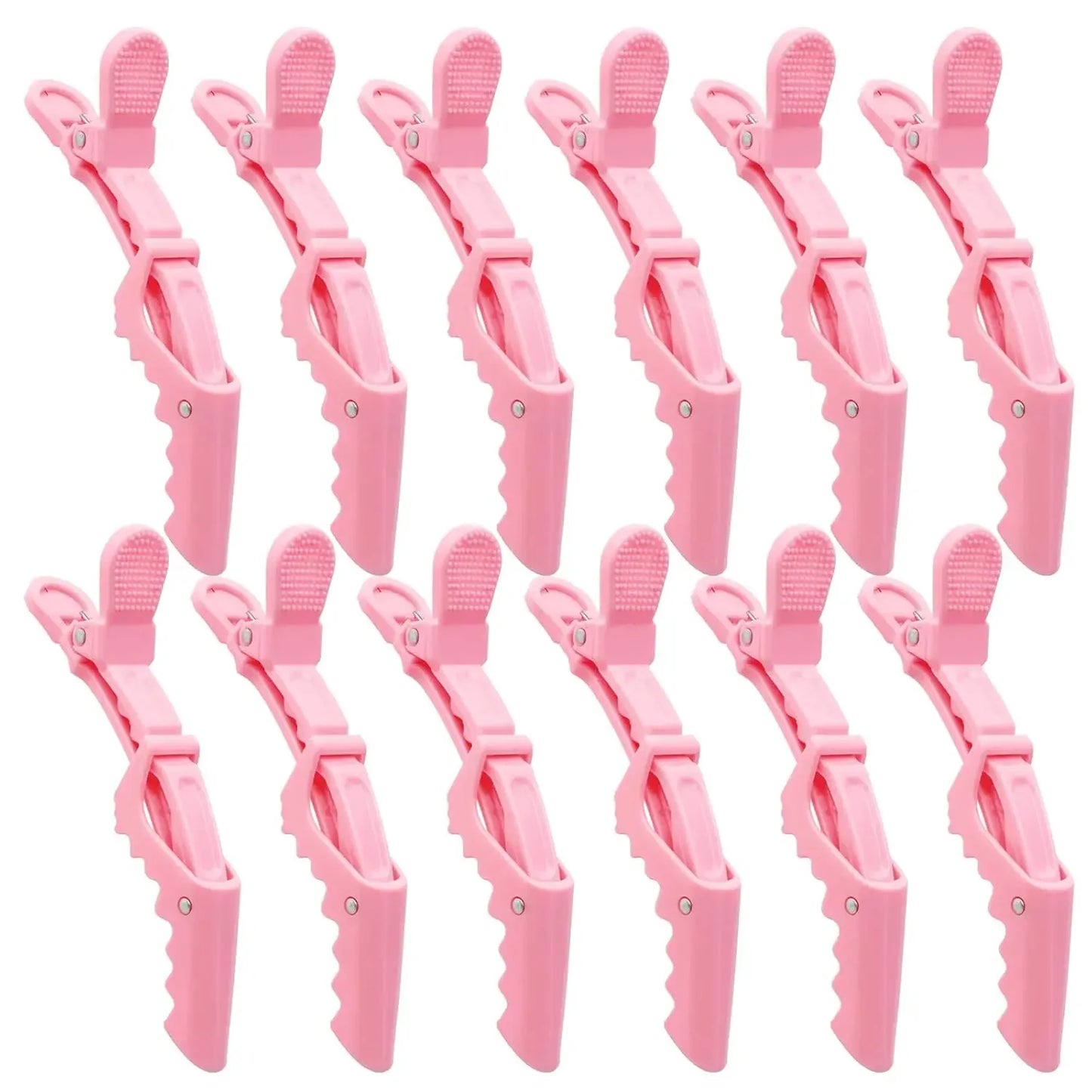6-Piece Alligator Hair Clips – Wide Teeth Double Hinged Styling